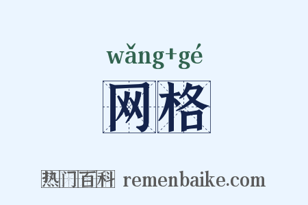 网格是什么意思的图片